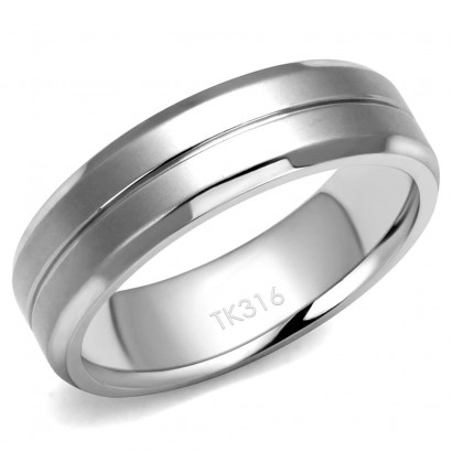 Pánský ocelový prsten (58)