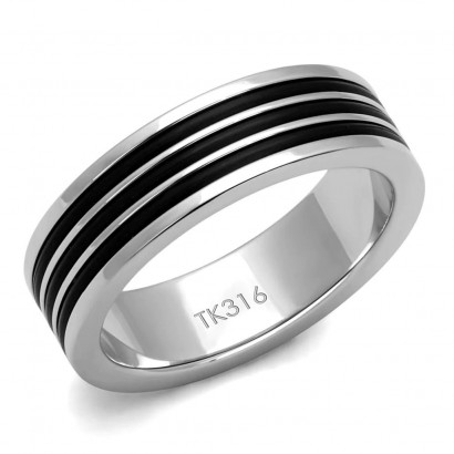 Pánský ocelový prsten (58)