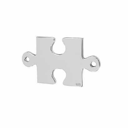 Stříbrná komponenta - přívěsek puzzle