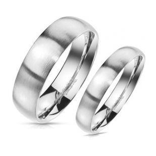 OPR0028 Ocelové snubní prsteny - pár