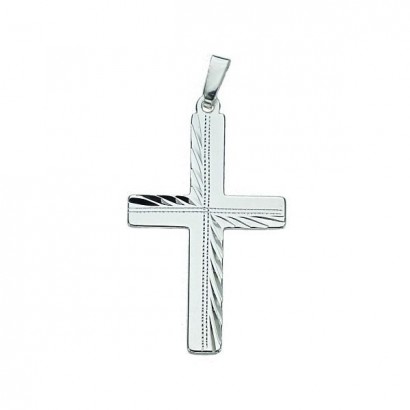 Stříbrný přívěsek - kříž