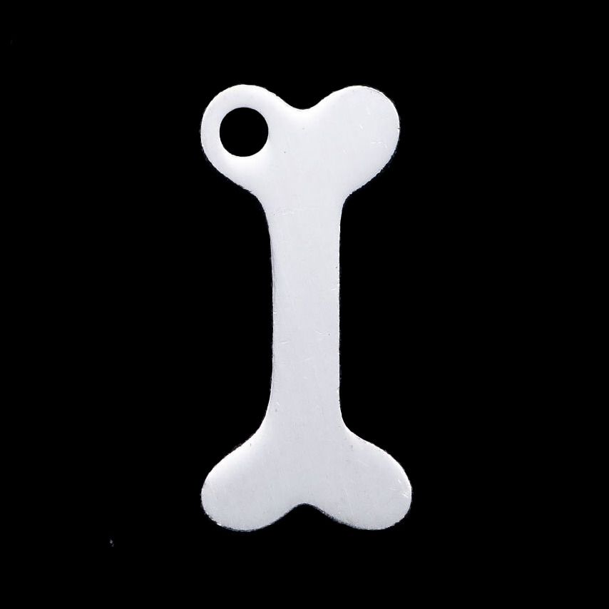 S4U Ocelový přívěsek komponenta psí kost - OK1465-ST