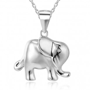 Stříbrný přívěsek - slon