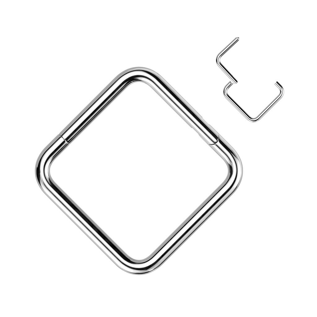 Levně S4U Segment helix / cartilage / tragus piercing TITAN (1,2 x 8 mm) - TIT1246-1208