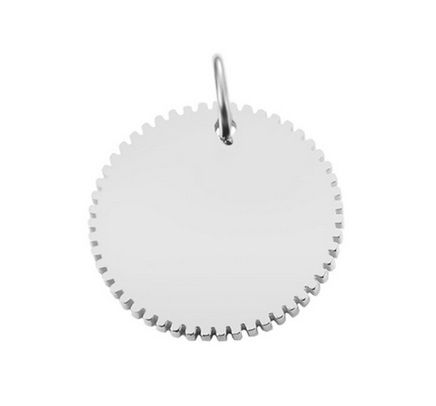 Ocelový přívěsek ozubené kolečko