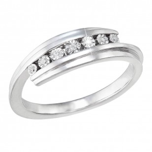 Stříbrný prsten se zirkony bílý 885018.1