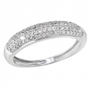 Stříbrný prsten se zirkony bílý 885025.1