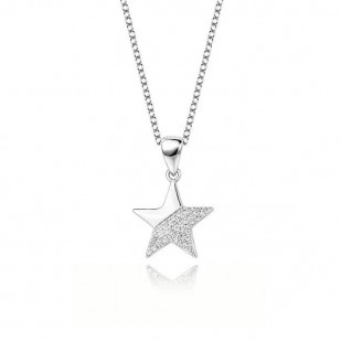 Stříbrný náhrdelník s hvězdičkou