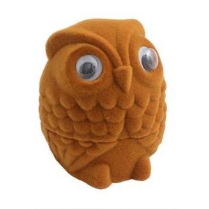 S4U Semišová dárková krabička - sova - KR0103