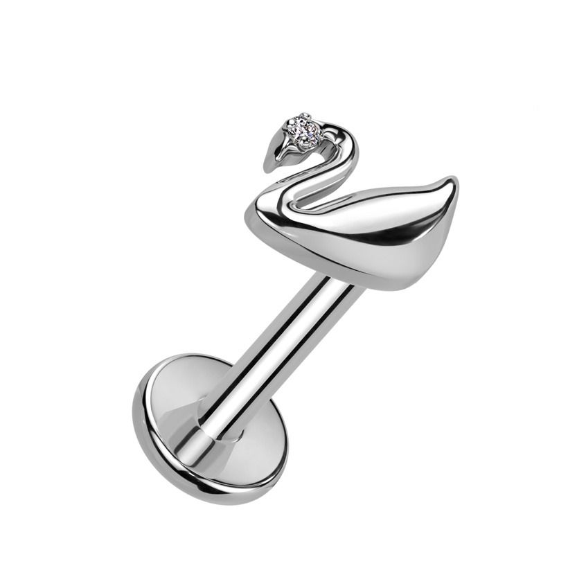Levně S4U Piercing do brady - labreta TITAN, 1,2 x 8 mm - TIT1268