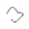 Piercing septum / helix / cartilage TITAN (1,2x 8 mm)