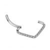 Piercing septum / helix / cartilage TITAN 1,2 x 8 mm