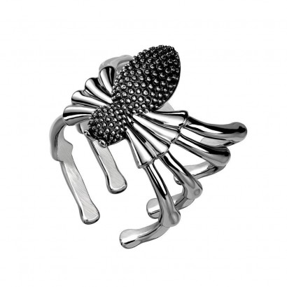 Ocelový prsten pavouk vel. 65