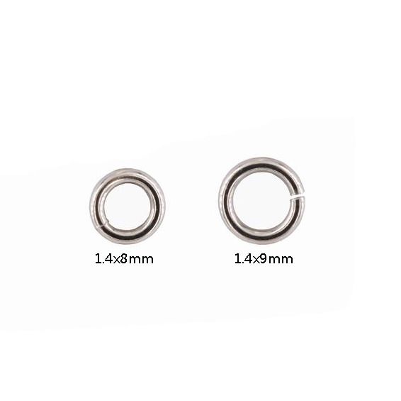 Levně S4U Ocelový kroužek tl. 1,4 mm (9 mm) - OK1484-1409