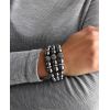 Perlový náramek šedý s krystaly Swarovski 33064.3