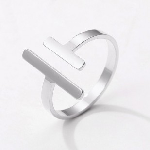 Ocelový prsten, universální vel.
