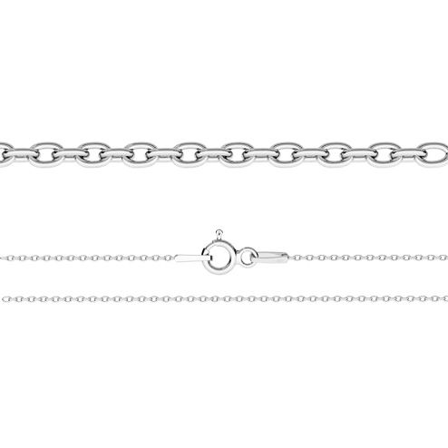 Levně NUBIS Stříbrný řetízek ANKER, tl.1mm (60 cm, 1,69 g) - NB-7030-60