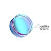 Skleněný plug do ucha (22 mm)