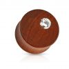Plug mahagon wood průměr 16 mm