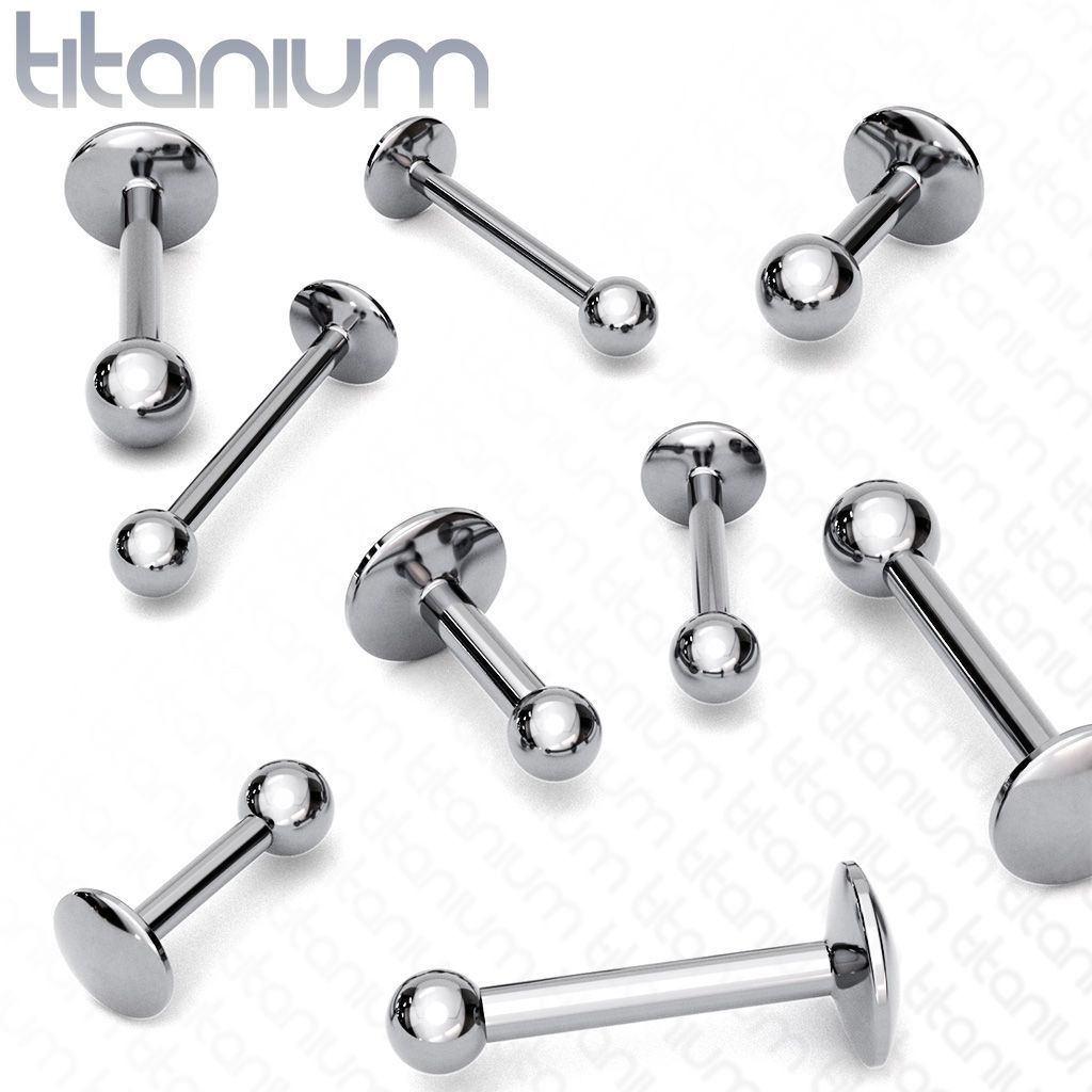 Piercing do brady - labreta TITAN (1,6 x 12 x 4 mm) - TIT1020-16104
