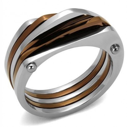 Dámský ocelový prsten, vel. 57