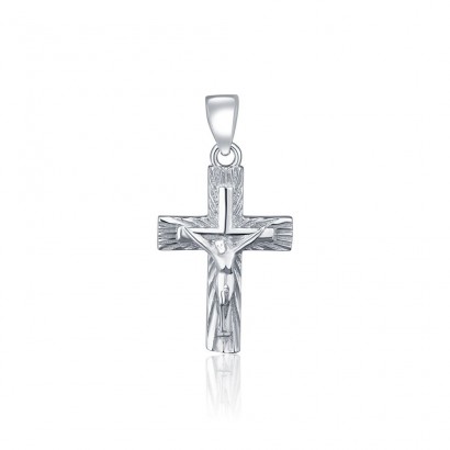 Stříbrný přívěsek křížek s Ježíšem