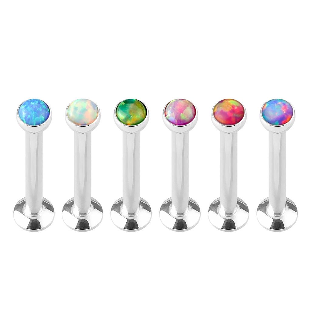Levně S4U Piercing do brady - labreta 1,2 x 8 mm - LB1020-OP22