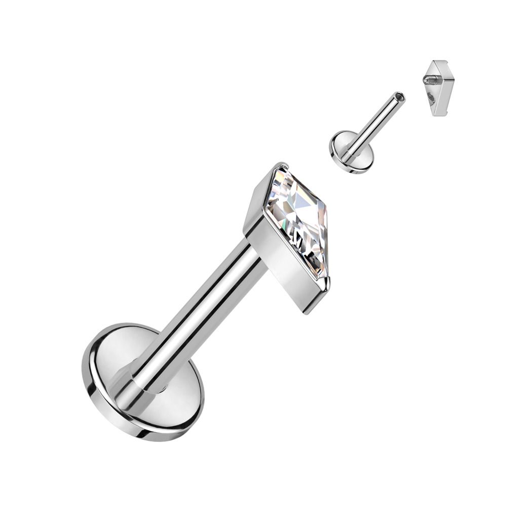 Levně S4U Piercing do brady - labreta TITAN (1,2 x 8 mm) - TIT1293-1208