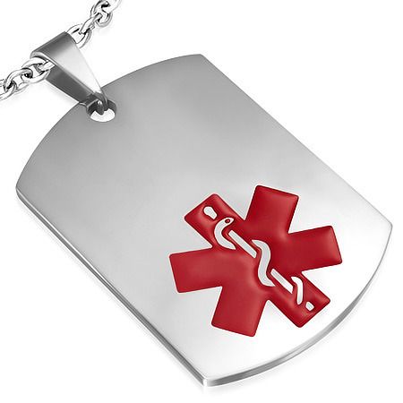Levně S4U Ocelová destička - hvězda života - DR1322