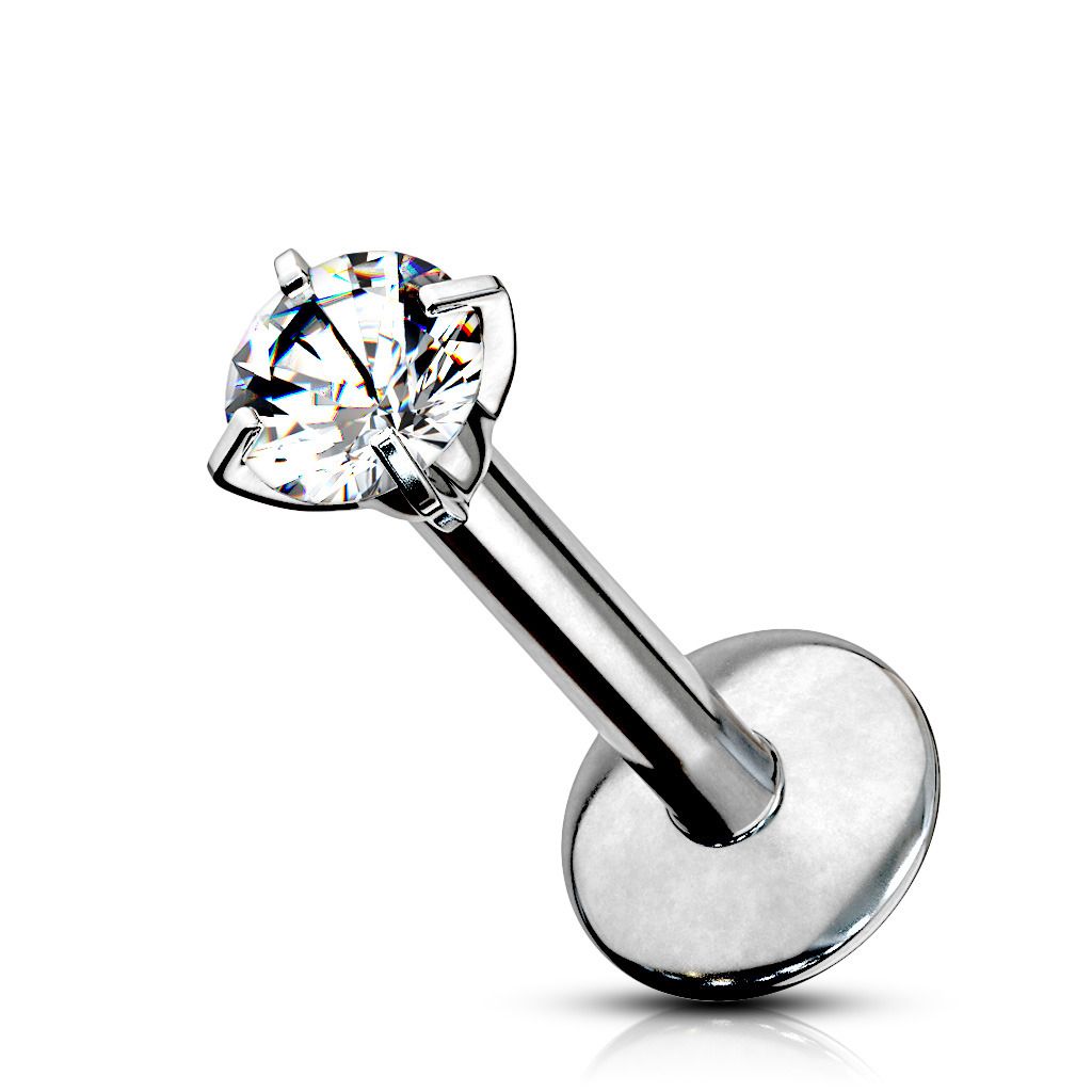 S4U Piercing do brady - labreta titan, tyčka 1,2 mm (4 mm) - TIT1037-12084