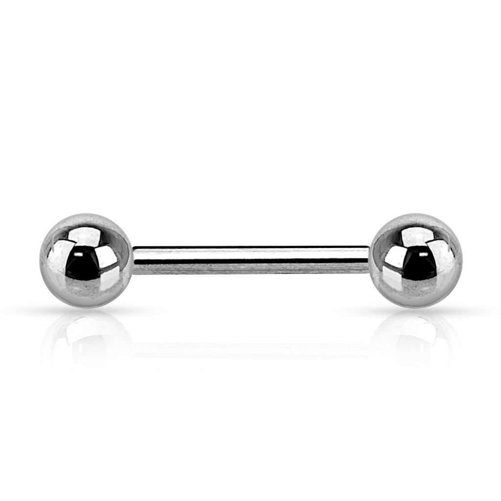 Levně Piercing do jazyku titan, tyčka 1,6 mm (1,6 x 24 mm) - TIT1018-16245
