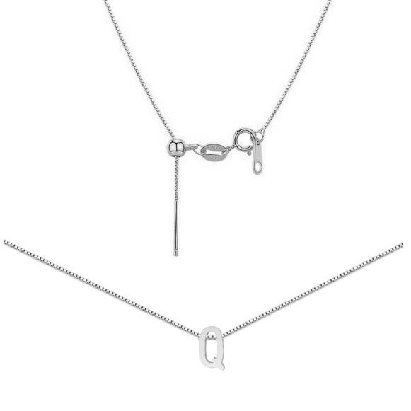 S4U Ocelový náhrdelník PÍSMENO Q - OPD0338-Q