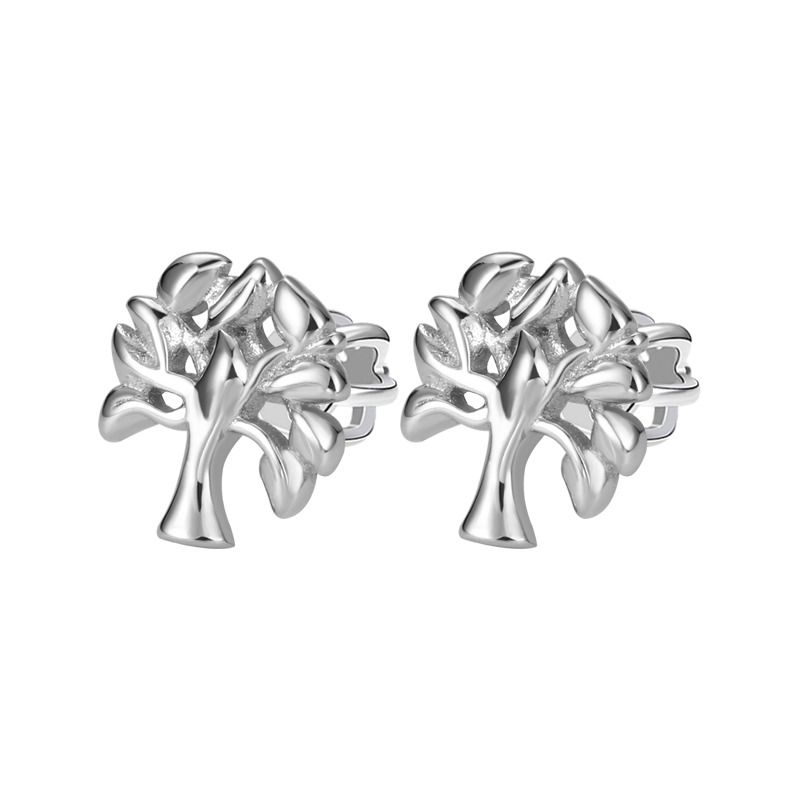 NUBIS Stříbrné náušnice strom života - NB-3833