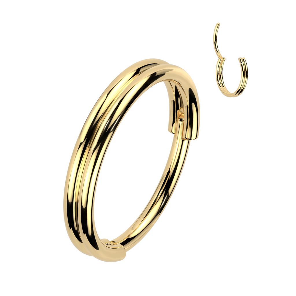 Levně Segment kruh - cartilage / tragus / septum piercing (7 mm) - K1046-07
