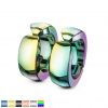 Náušnice klipsny chirurgická ocel (rosegold)