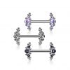 Piercing do bradavky z titanu (vitrail medium)