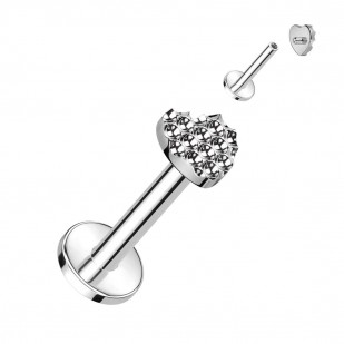 Piercing do brady - labreta TITAN, 1,2 x 6 mm