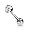 Piercing do jazyku TITAN (černá)