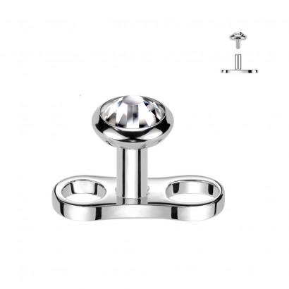 Kompletní microdermal piercing TITAN, 1,6mm (3 mm)