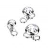 Kompletní microdermal piercing TITAN, 1,6mm (3 mm)