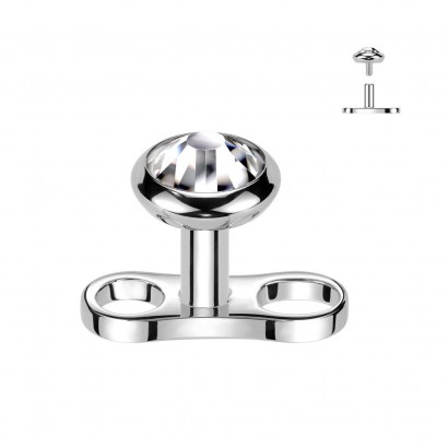 Kompletní microdermal piercing TITAN, 1,6mm (4 mm)