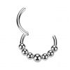 Segment kruh - helix / cartilage / tragus / septum piercing TITAN (1,2 x 8 mm)