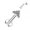 Piercing do brady - labreta TITAN (1,2 x 6 mm)