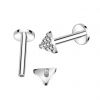 Piercing do brady - labreta TITAN (1,2 x 6 mm)