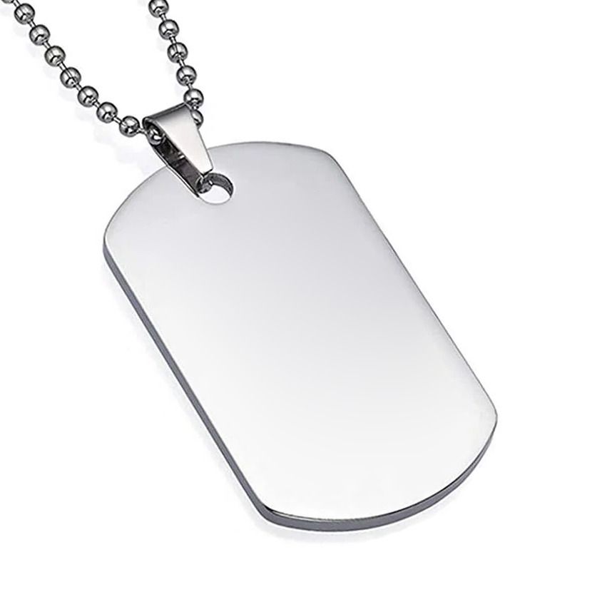 S4U Vojenská známka - dog tag + kuličkový řetízek - OPD500