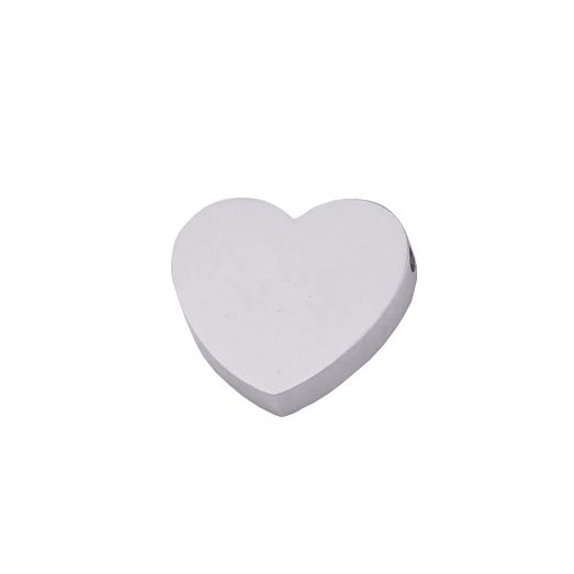 S4U Drobný zlacený ocelový přívěsek - srdíčko - PP-1019-RD