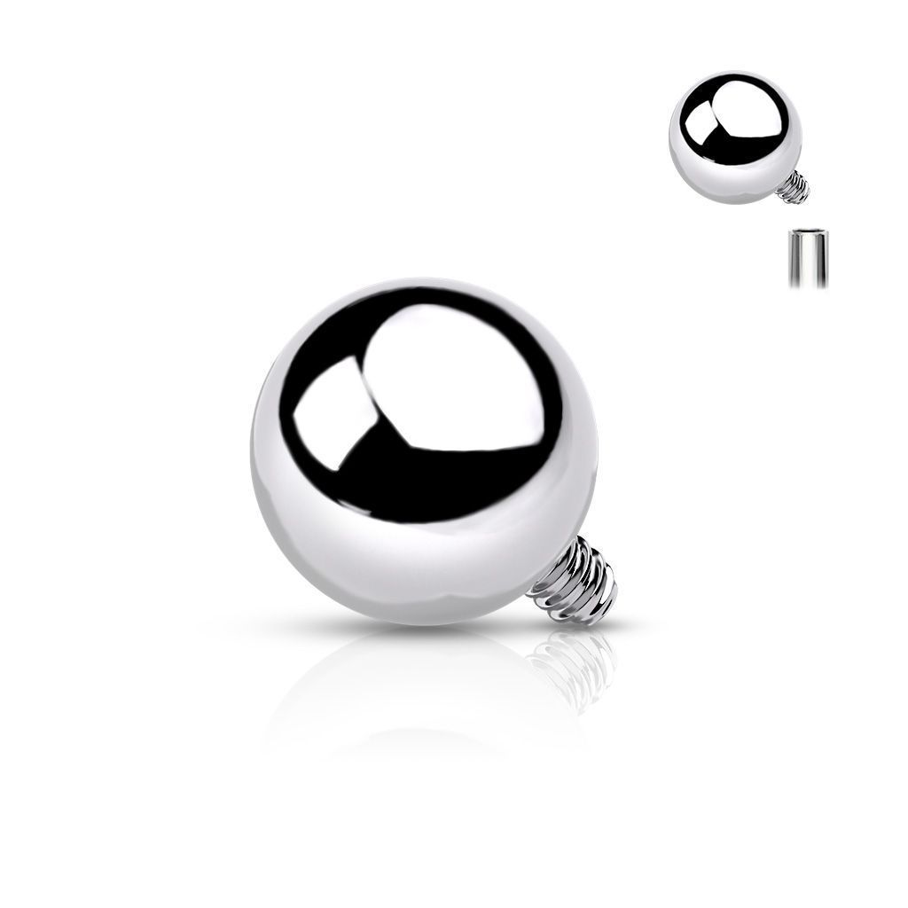 Ozdobná kulička k dermálu (2,5 mm) - MD015-05