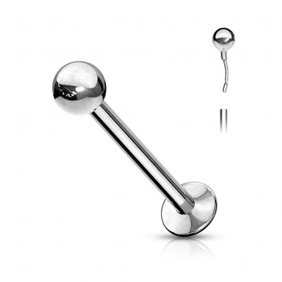 Labreta PUSH IN, kulička (3 mm, 1,2 x 6 mm)