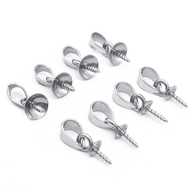 S4U Ocelový závěs - šlupna s kaplíkem 4 mm - OK1501-04