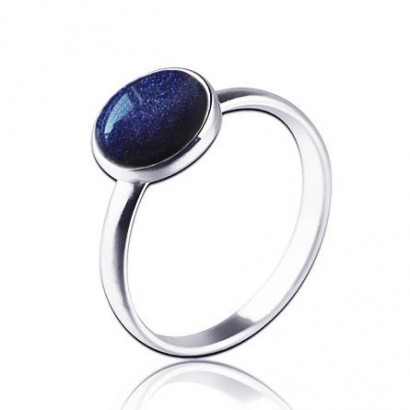Stříbrný prsten s Lapis Lazuli (59)